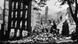 Imagem em preto e branco de Guernica em ruínas após o bombardeio aéreo alemão em 1937 Imagem em preto e branco de Guernica em ruínas após o bombardeio aéreo alemão em 1937