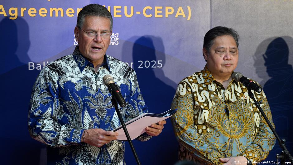 インドネシアとEUは自由貿易協定に達します-DW -09/23/2025