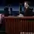 Esta imagen, publicada por la televisora ABC, muestra a la actriz y comediante estadounidense Quinta Brunson (a la izquierda) con el presentador Jimmy Kimmel durante una aparición en el miércoles 14 de septiembre de 2022. (Archivo 14.09.2022)