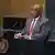 South African President Cyril Ramaphosa speaks during a UN Summit on Palestinians during the United Nations General Assembly (UNGA) in New York (September 22, 2025)