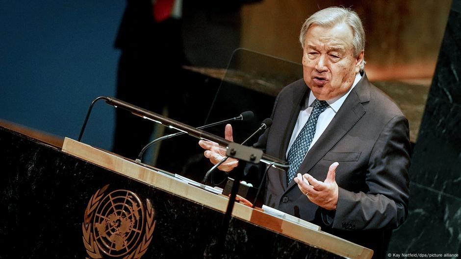 Generalni sekretar Ujedinjenih nacija Antonio Gutereš.