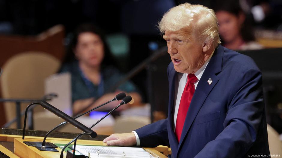 Donald Trump chwali Niemcy, atakuje ONZ