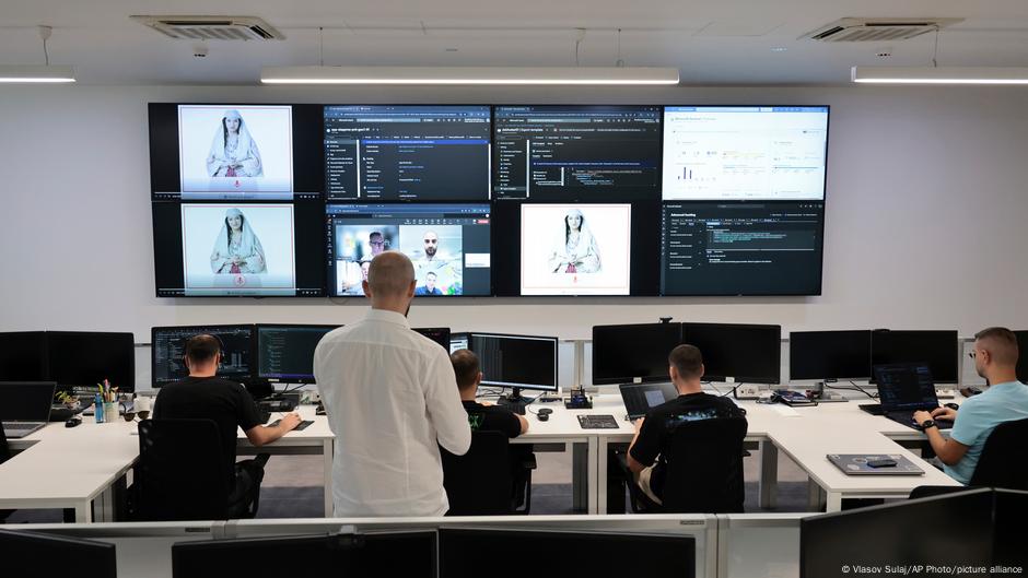 Virtuelna ministarka Dijala na ekranima albanske nacionalne agencije za informatiku