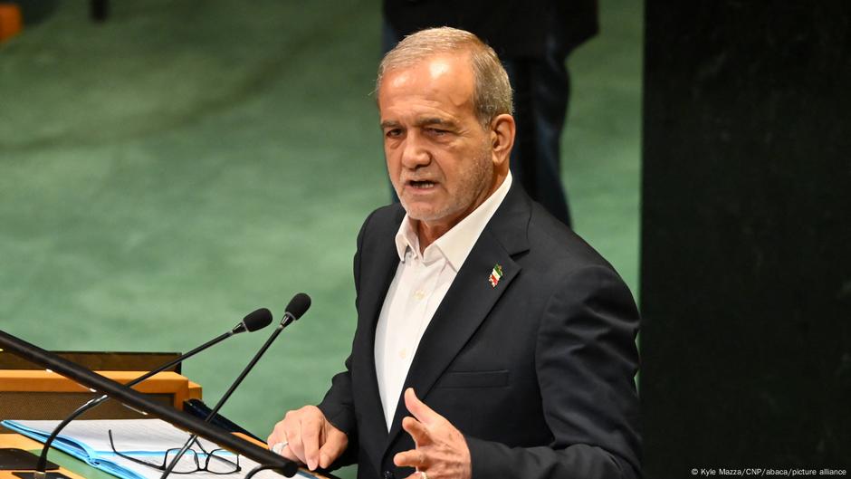 UNGA: Iran does not seek nuclear weapon, president says DW 09/24/2025