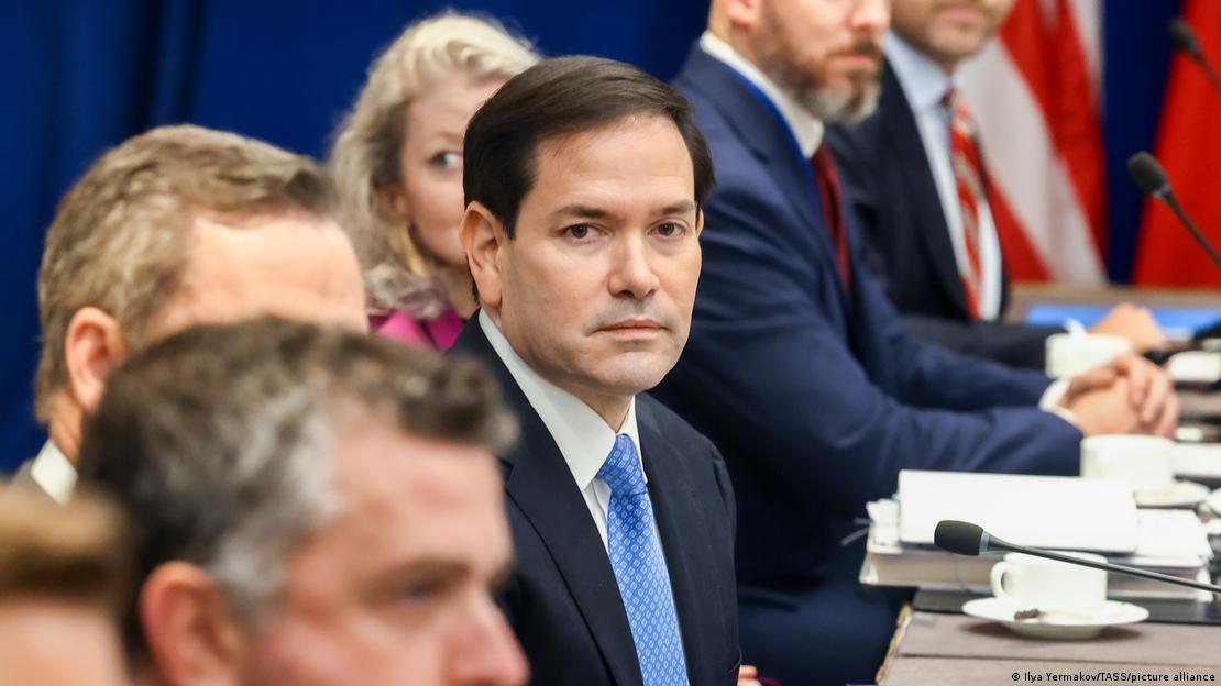 O secretário de Estado dos EUA, Marco Rubio