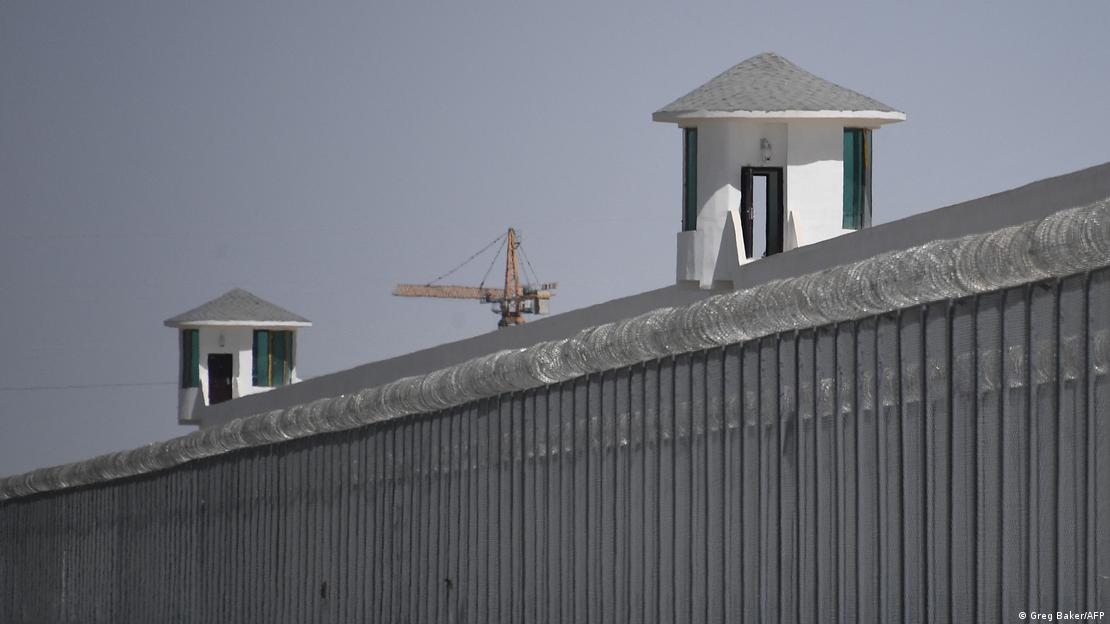 Sincan'ın Hortan bölgesinde 2019 yılında çekilen fotoğrafta, Uygurlar'ın tutulduğu 