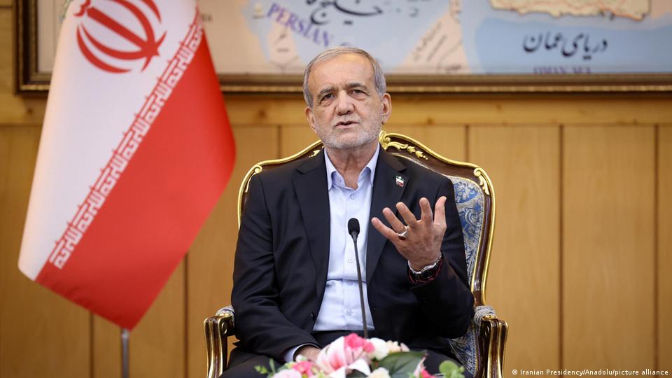 تصویر مسعود پزشکیان، رئیس جمهور ایران