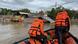 The Philippine Coast Guard rescuing residents from their flooded house after Bualoi landfall The Philippine Coast Guard rescuing residents from their flooded house after Bualoi landfall