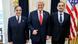 US President Donald Trump poses with a thumbs up gesture between Pakstani Prime Minister Shahbaz Sharif and its army chief Asim Munir US President Donald Trump poses with a thumbs up gesture between Pakstani Prime Minister Shahbaz Sharif and its army chief Asim Munir