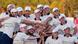 Team Europa feiert bei Siegerehrung des Ryder Cups gegen die USA mit goldenem Siegerpokal Team Europa feiert bei Siegerehrung des Ryder Cups gegen die USA mit goldenem Siegerpokal