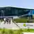 A picture of the Nvidia headquarter building in Santa Clara California