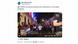 Screenshot de un post de Twitter que informa sobre las protestas en Asunción. La imagen muestra gente por la calle con banderas y pancartas. 