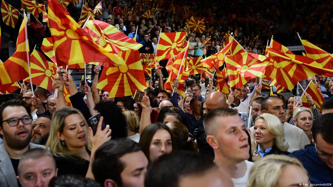 предизборен собир на ВМРО-ДПМНЕ предизборен собир на ВМРО-ДПМНЕ