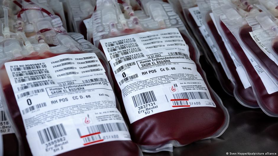 Blood supplies running low in Germany