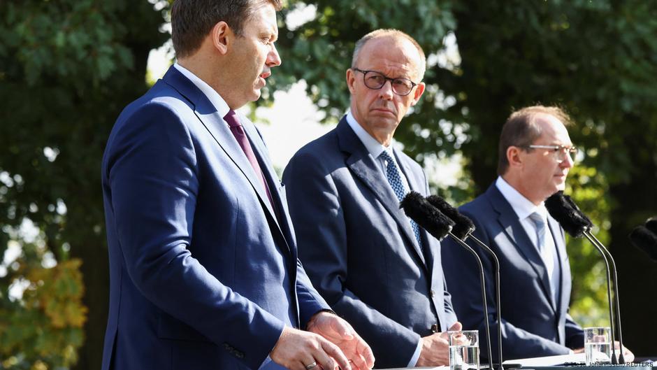 Lars Klingbajl (SPD), Fridrih Merc (CDU) i Aleksander Dobrint (CSU)