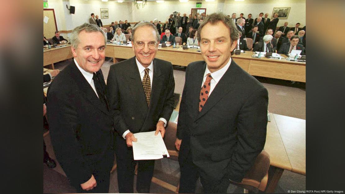 Irlanda e Veriut 1998 | Blair në vitin 1998, marrëveshja për Irlandën e Veriut
