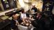 Male guests order food at a restaurant in Tokyo Male guests order food at a restaurant in Tokyo