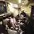 Male guests order food at a restaurant in Tokyo