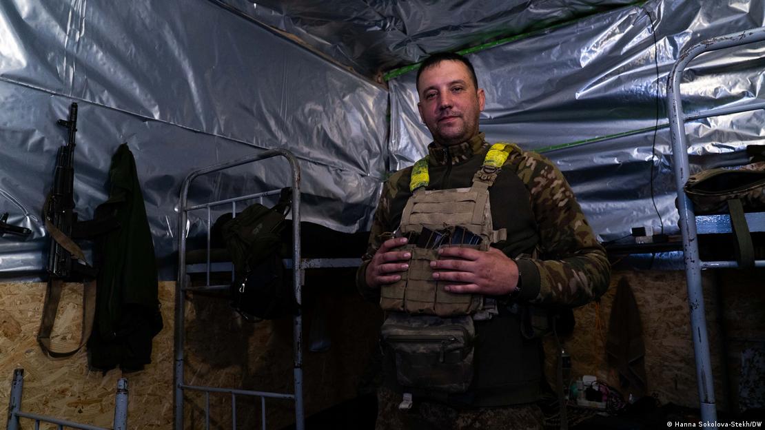 Военен с позивна "Моряк" край Купянск