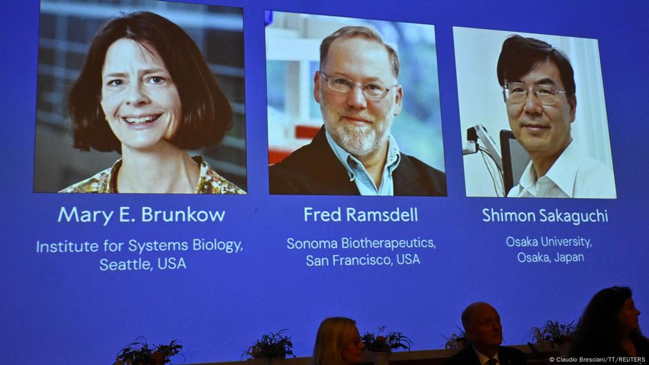 Trio wins Nobel Prize in medicine for immune system research – DW – 10/06/2025