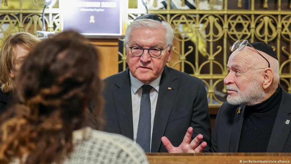 Президент ФРН вшанував пам'ять жертв нападу ХАМАСу на Ізраїль