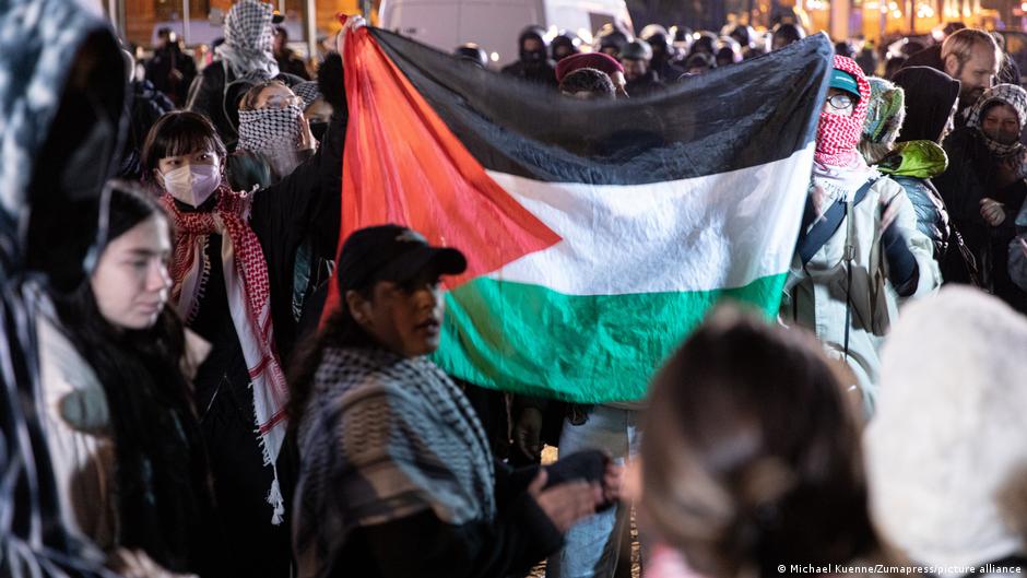 Propalestinske demonstracije u Berlinu