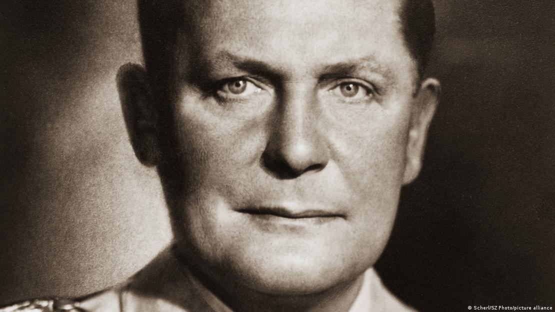 Retrato de Hermann Göring, líder de la Luftwaffe.