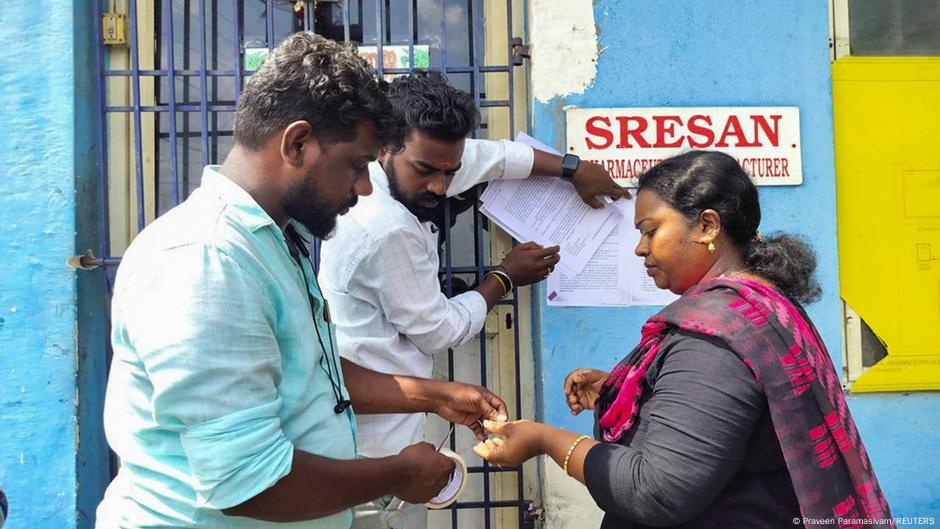 Police make arrest in India cough syrup deaths DW 10/09/2025