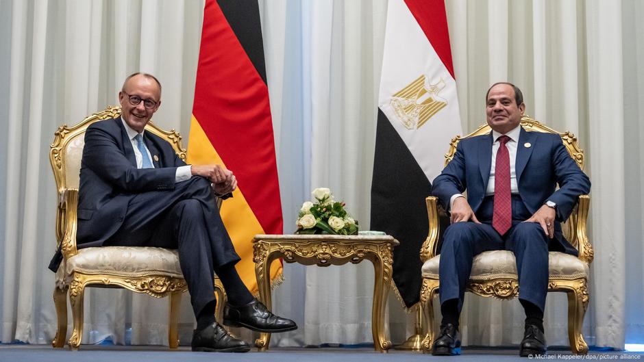 Fridrih Merc i egipatski predsednik Abd Fatah el Sisi