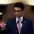 Madagascar's President Andry Rajoelina, seen in a file photo from October 6, 2025, gestures while speaking