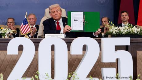 USA, Ägypten, Katar und die Türkei unterzeichneten in Scharm el Scheich eine Friedenserklärung, um als Garantiemächte den Krieg zwischen Israel und der Hamas im Gazastreifen zu beenden.