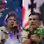Los candidatos bolivianos al balotaje: Jorge "Tuto" Quiroga (izqda.) y Rodrigo Paz.