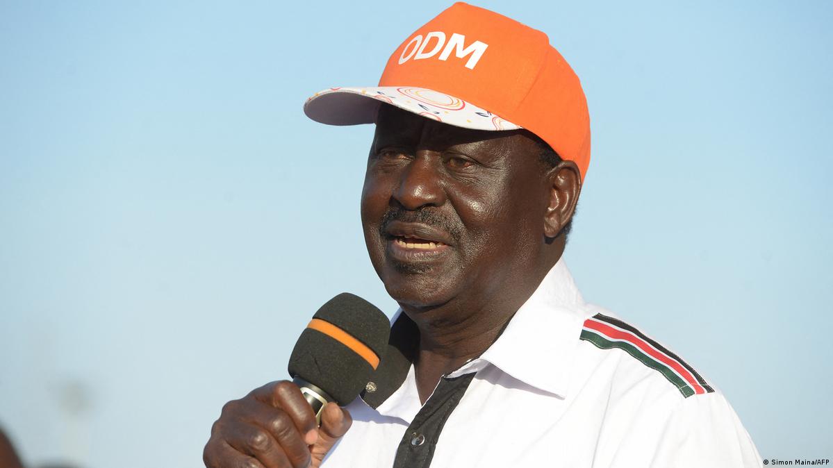 Raila Odinga ölümündən sonra da Keniya siyasi diskursuna təsir etməyə davam edir Şəkil: Simon Maina/AFP