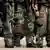 Image of Bundeswehr soldiers standing in a line