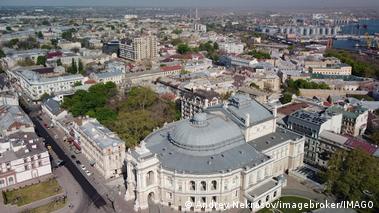 Η Όπερα στο κέντρο της πόλης της Οδησσού