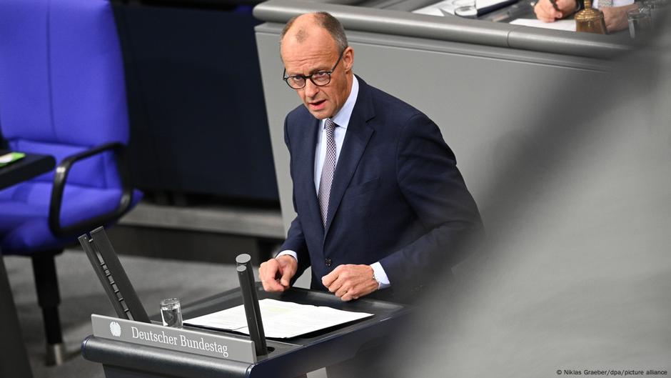 Merz says Germany and EU must 'bring its power to bear' DW 10/16/2025