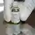 A pharmacist holds a vial of lenacapavir, an injectable HIV prevention drug