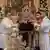 Karekin II conducts a reconsecration ceremony of the Etchmiadzin Cathedral