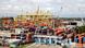 Huge cranes and containers visible at the Chattogram Port Huge cranes and containers visible at the Chattogram Port