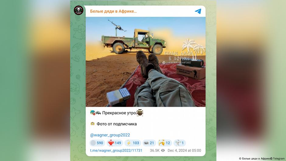 Post na telegram-kanalu „Beli ujaci u Africi“