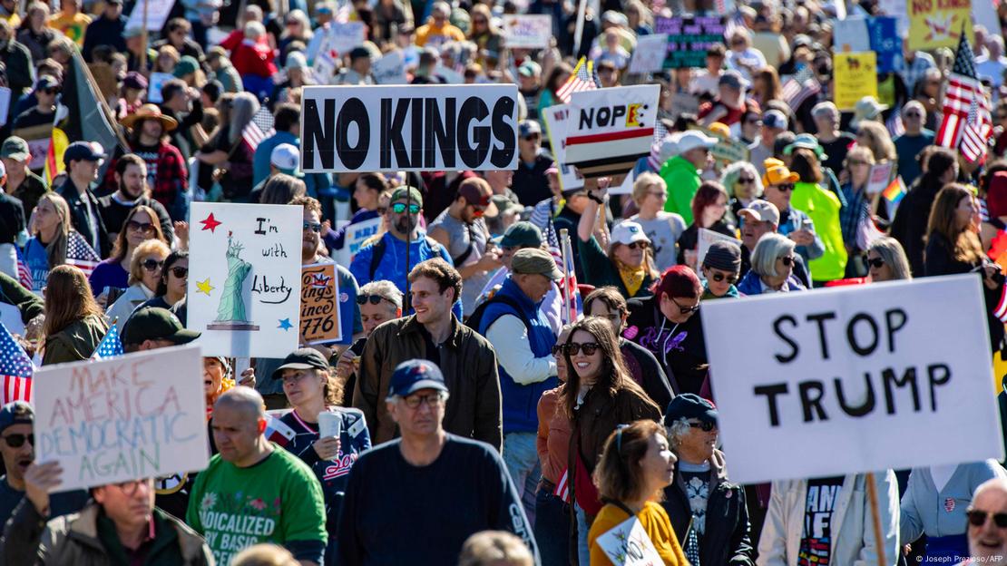 La protesta también fue masiva en Boston, Massachusetts.