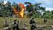 Anti-narcotics police officers blow up a laboratory for processing cocaine Anti-narcotics police officers blow up a laboratory for processing cocaine
