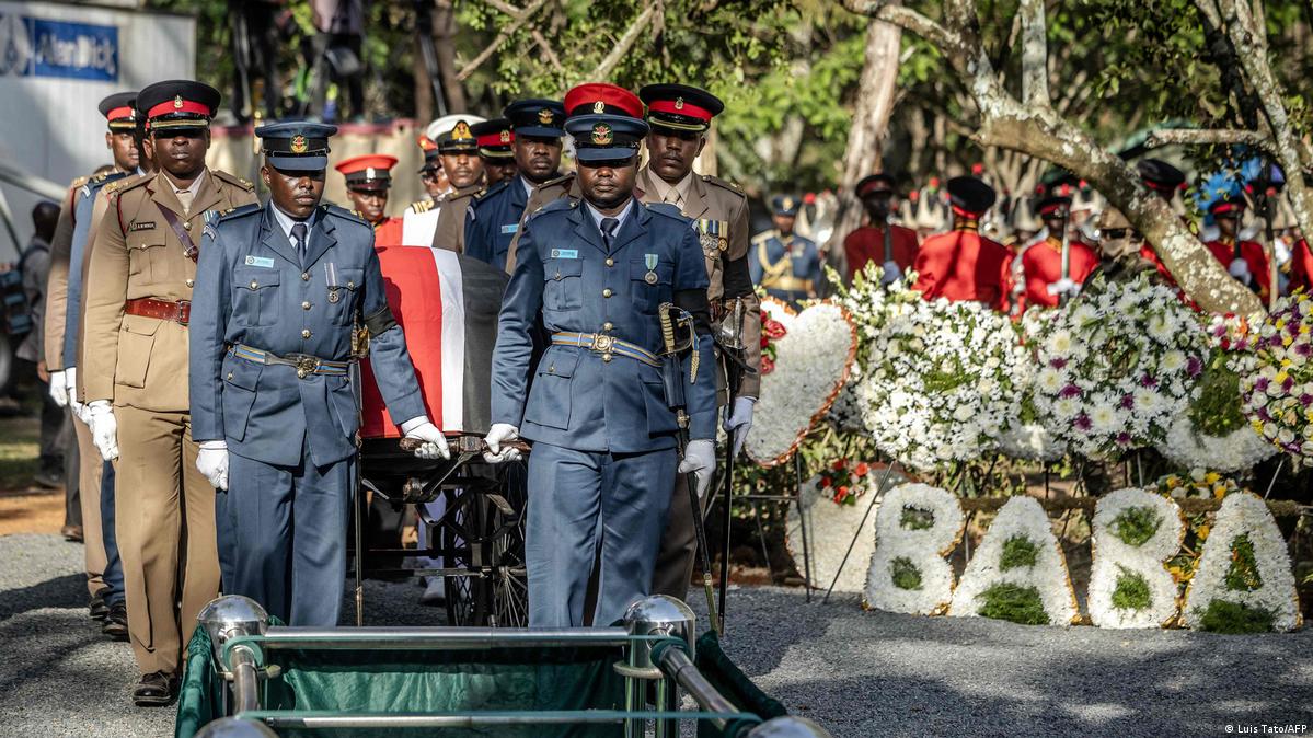 Mourning Raila Kenya bids final farewell to Raila Odinga