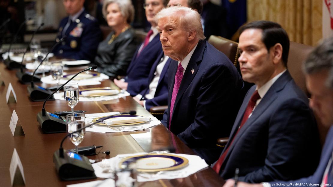 Donald Trump y Marco Rubio. (17.10.2025).