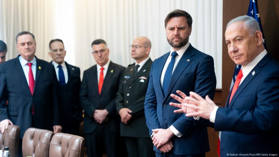 Džej Di Vens i Benjamin Netanjahu, Jerusalim, 22.10.2025.
