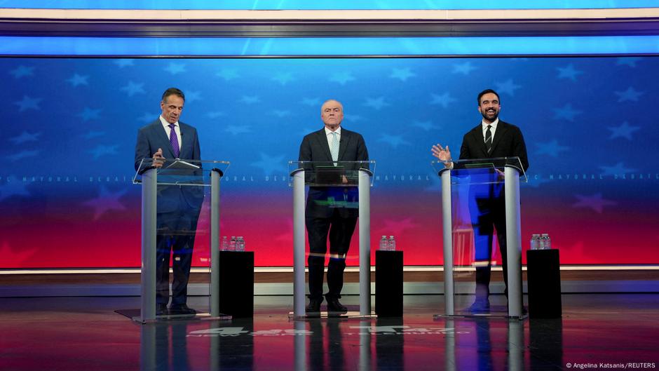 US: Final NYC mayoral debate marked by stinging barbs  DW  10/23/2025