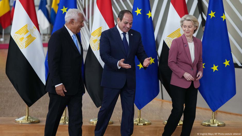 EU embraces authoritarian Egypt for help on Gaza, migration DW 10/23/2025