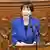 Japanese Prime Minister Sanae Takaichi speak to lawmakers in her first
major policy speech since taking office October 24, 2025