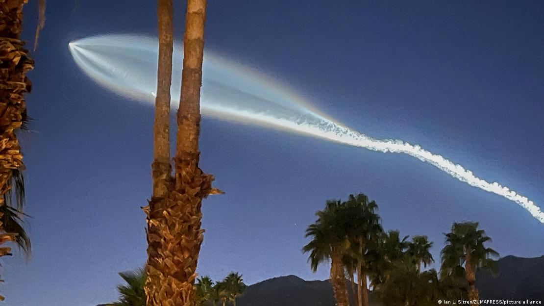 USA Palm Springs 2025 | SpaceX-Start nis raketën Falcon 9 