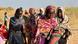 Displaced Sudanese women who fled El-Fasher after the city fell to the Rapid Support Forces (RSF) Displaced Sudanese women who fled El-Fasher after the city fell to the Rapid Support Forces (RSF)